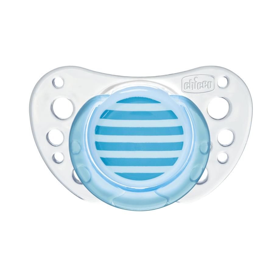 Пустышка Chicco Physio Air 2 шт 0-6м голубая купить,NaN