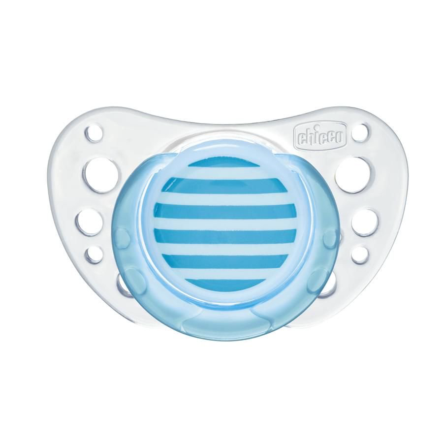 Пустышка Chicco Physio Air 2 шт 0-6м голубая купить,NaN
