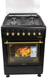 Кухонная плита SIMURG FK6406 GAZB-RUS черный