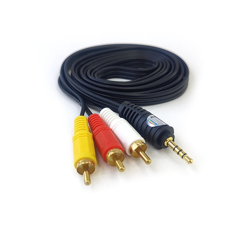 Аудио Кабель ViTi 3.5m-3RCA 1.5м черный купить,1231