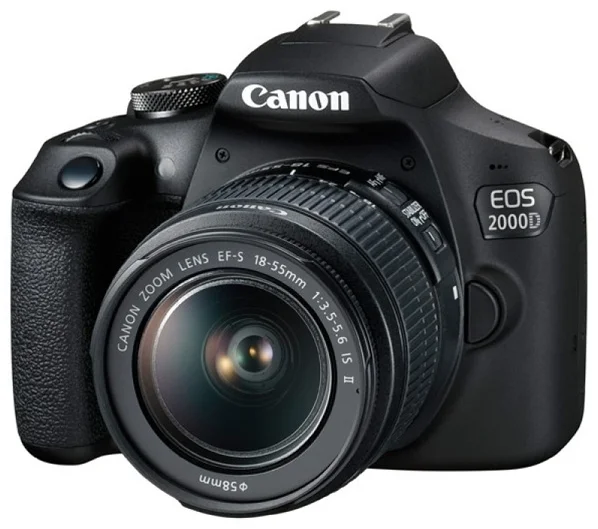 Фотокамера Canon EOS 2000D Kit EF-S 18-55 III Black - ForteMarket Фотокамера Canon EOS 2000D Kit EF-S 18-55 III Black купить,0