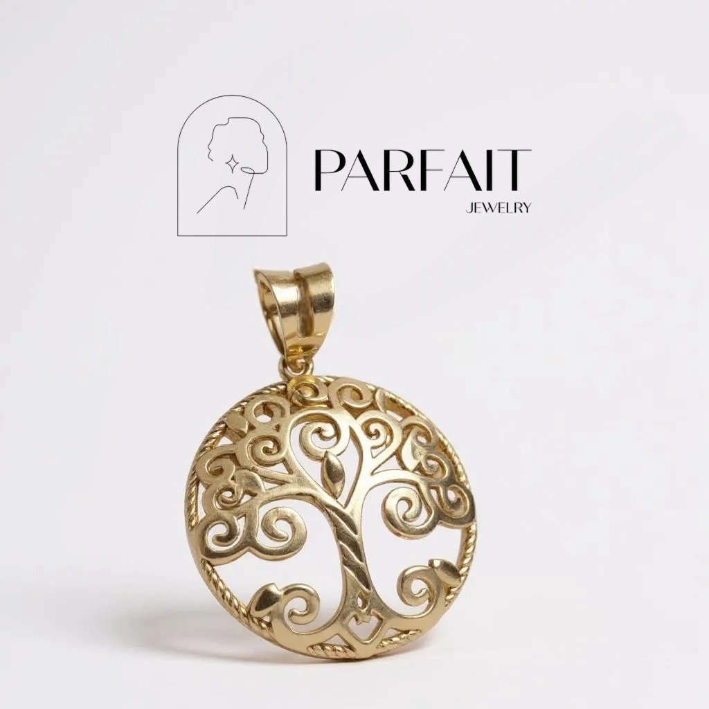 Подвеска PARFAIT JEWELRY GFC_PJ_Дерево_Узоры_05 вес 1.78 г золото, без вставок купить,NaN