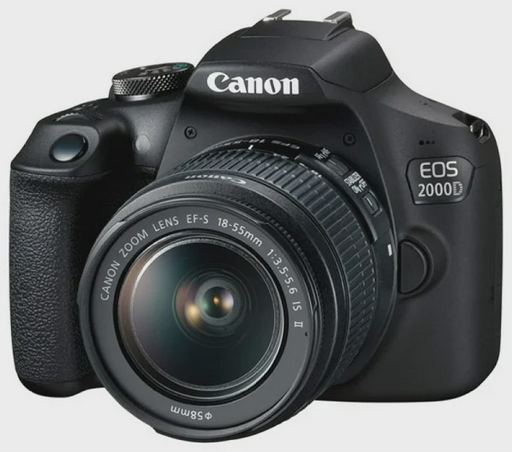 Фотокамера Canon EOS 2000D Kit EF-S 18-55 III Black