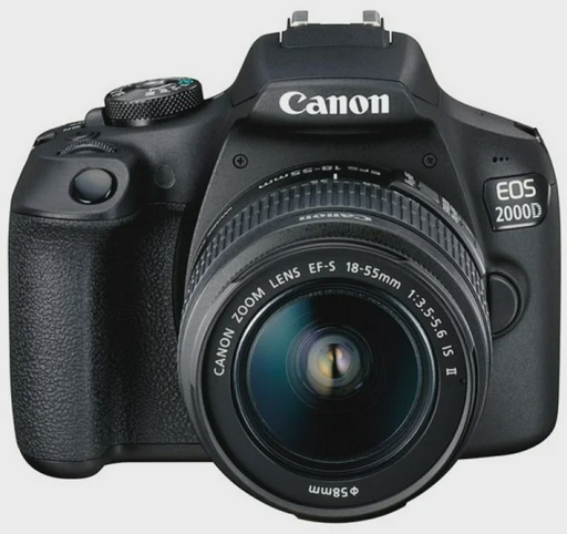 Фотокамера Canon EOS 2000D Kit EF-S 18-55 III Black