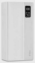Power Bank Ttec ReCharger Mega LCD 50000 мАч PD 20Вт 2BB197B White