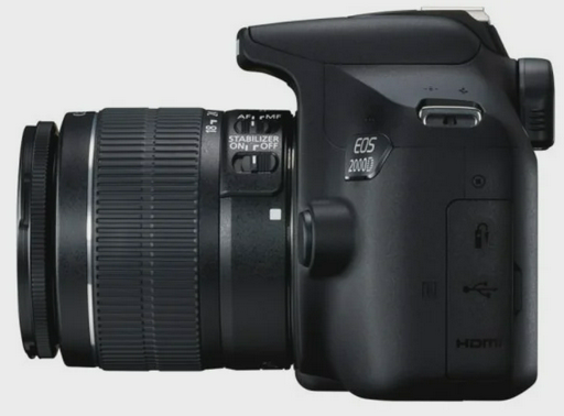 Фотокамера Canon EOS 2000D Kit EF-S 18-55 III Black