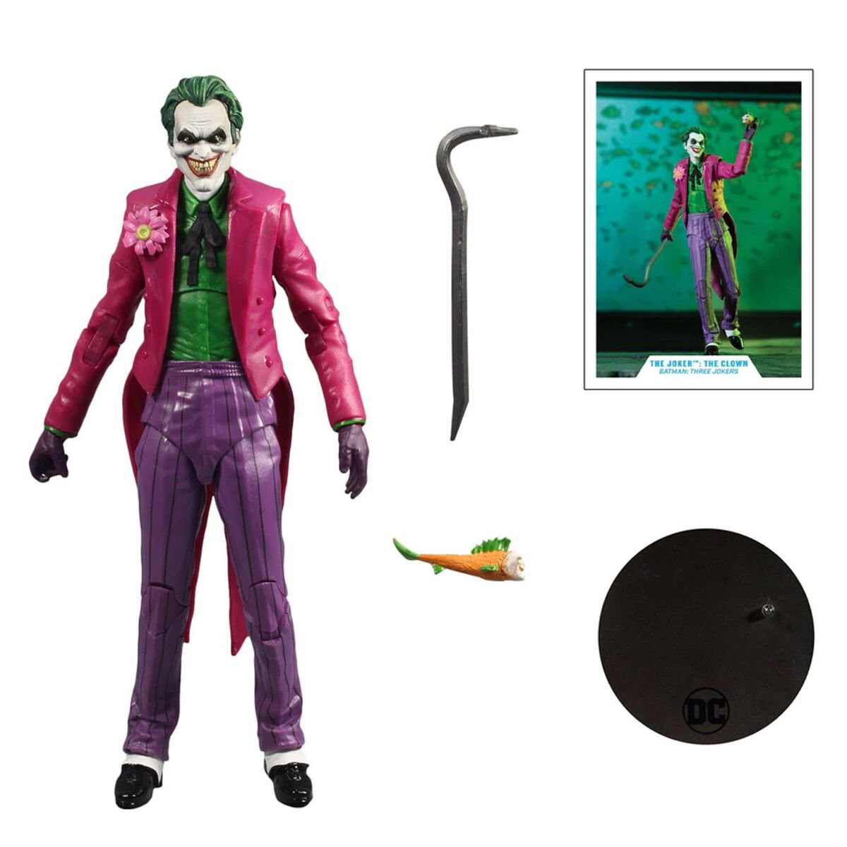 Фигурка McFarlane DC Multiverse Three Jokers The Joker The Clown MCF30140 18см купить,NaN