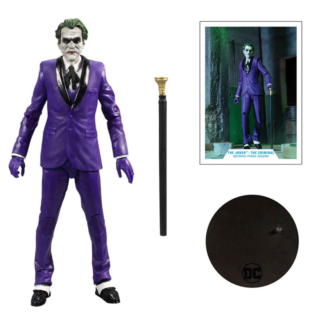 Фигурка McFarlane DC Multiverse Three Jokers The Joker The Criminal MCF30139 18см купить,NaN