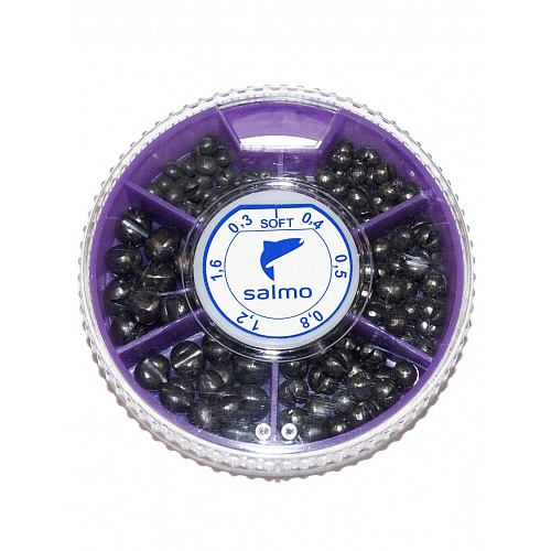 Набор грузил Salmo Дробь Soft 0.3-1.6гр 100гр 1006-003 купить,NaN