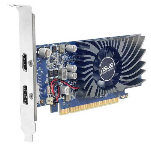 Видеокарта Asus GeForce GT1030 2Gb синяя - ForteMarket Видеокарта Asus GeForce GT1030 2Gb синяя купить,0