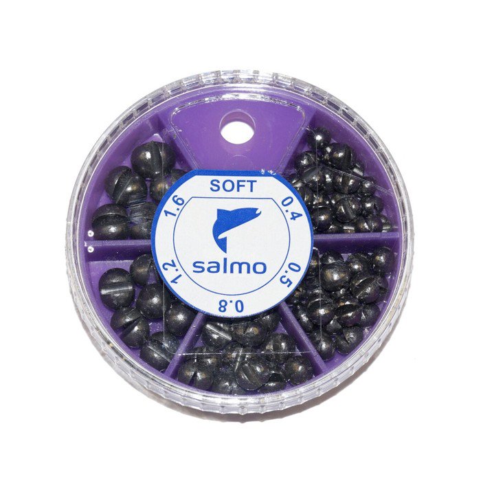 Набор грузил Salmo Дробь Soft 0.4-1.6гр 60гр 1006-002 купить,NaN