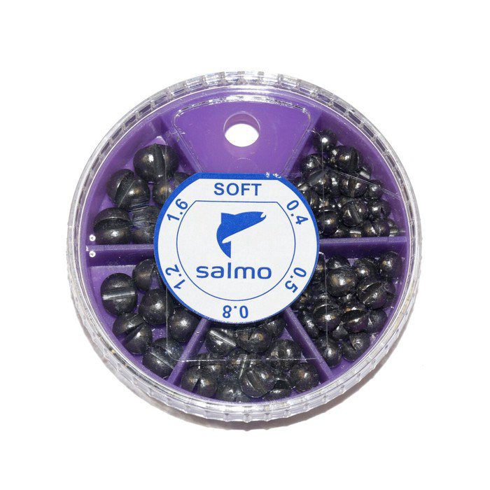 Набор грузил Salmo Дробь Soft 0.4-1.6гр 60гр 1006-002 купить,NaN
