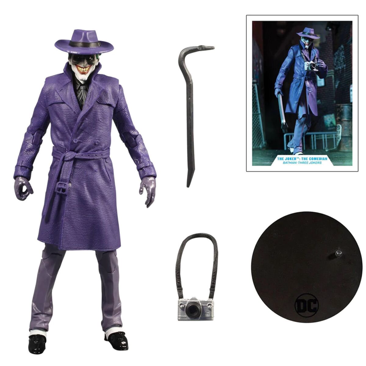 Фигурка McFarlane DC Multiverse Three Jokers The Joker The Comedian MCF30141 18см купить,NaN