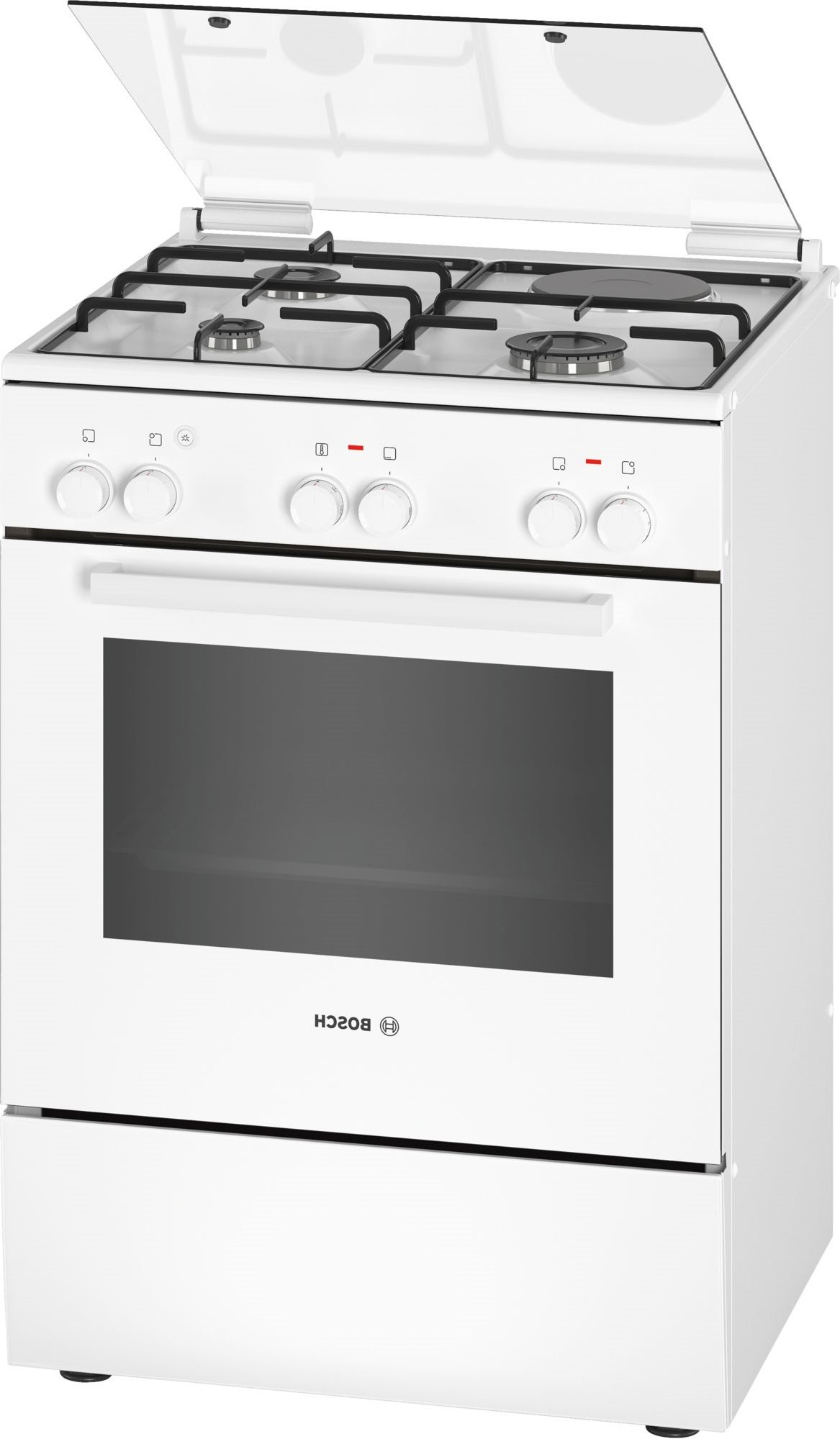 Комбинированная плита Bosch HXA060F20Q белая