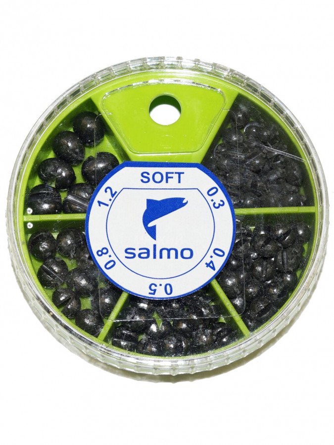 Набор грузил Salmo Дробь Soft 0.3-1.2г 60гр 1006-001
