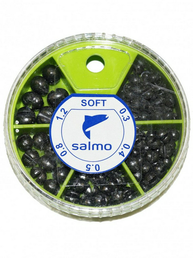 Набор грузил Salmo Дробь Soft 0.3-1.2г 60гр 1006-001