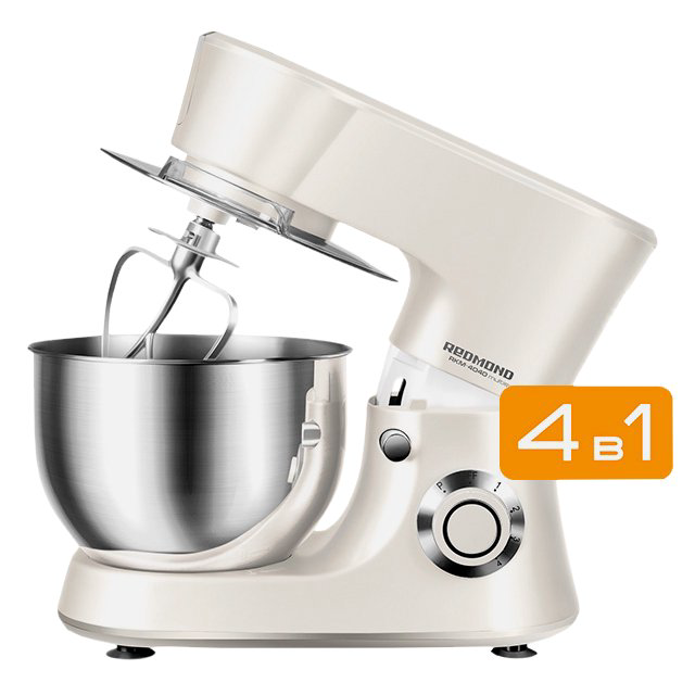 Кухонный комбайн Redmond RKM-4040 бежевый купить,NaN