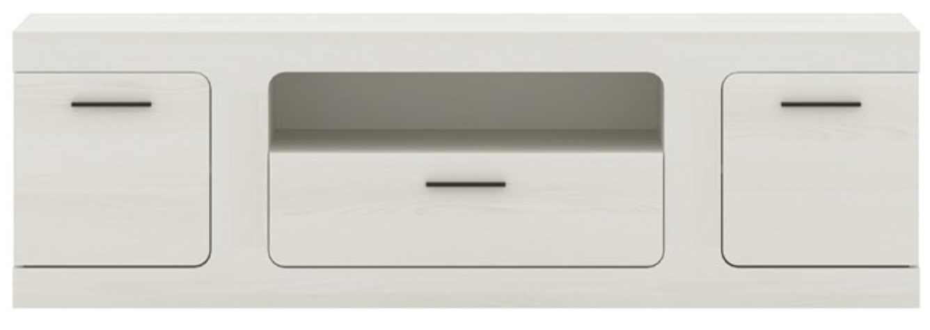 ТВ-тумба напольная Гербор RTV160 Тотен 160x49x40см белый купить,NaN