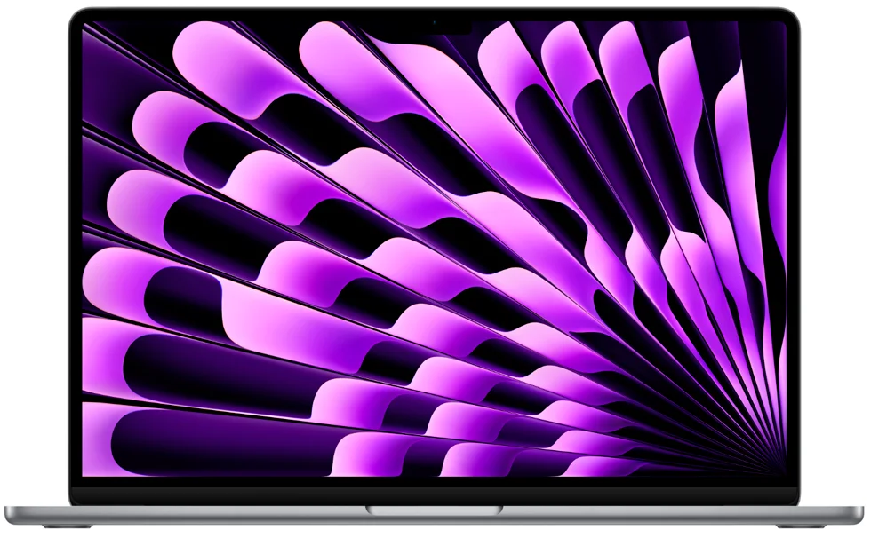 Ноутбук Apple MacBook Air 15 2024 M3 8CPU/10GPU 16/512GB MXD13 Space Grey