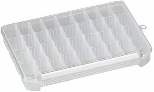 Коробка рыболова Meiho Clear Case C-1200ND белая 255x190x40 мм