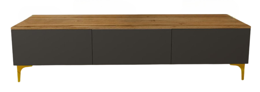 ТВ-тумба Adel Home Аниса AH0433 180x45x35см серый/коричневый купить,NaN