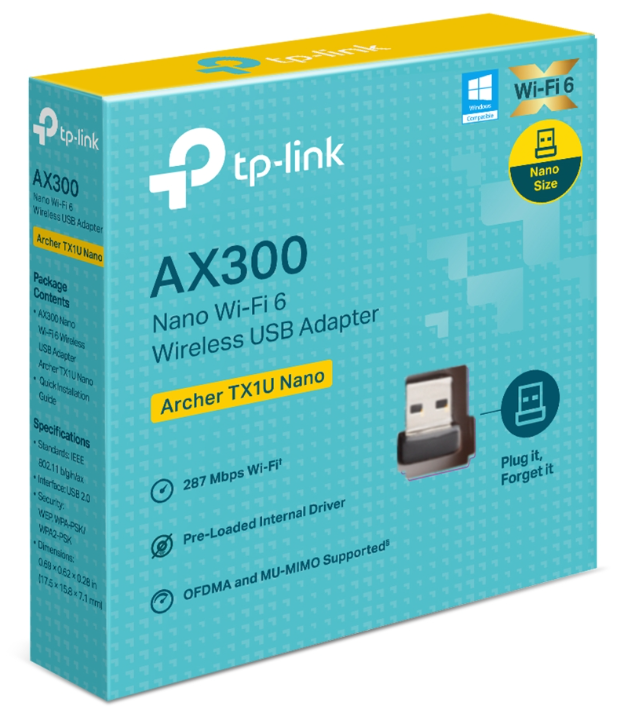 Wi-Fi адаптер TP-LINK Archer TX1U Nano
