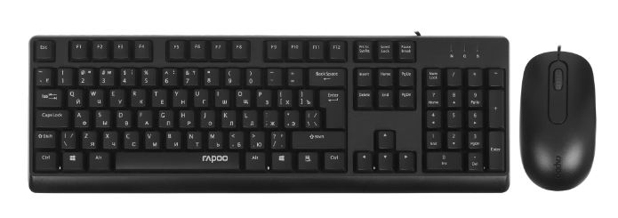 Клавиатура Rapoo X130PRO черный