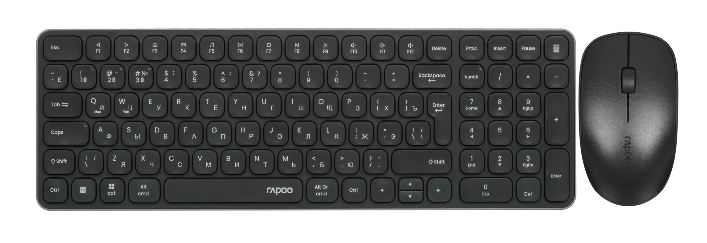 Клавиатура Rapoo 9320M Black черный купить,NaN
