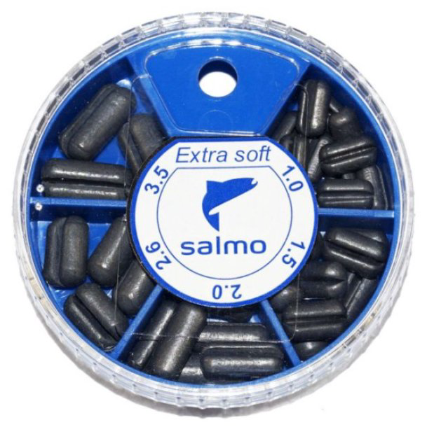 Набор грузил Salmo Extra Soft 1.0-3.5гр 60гр 1005-S005 купить,NaN