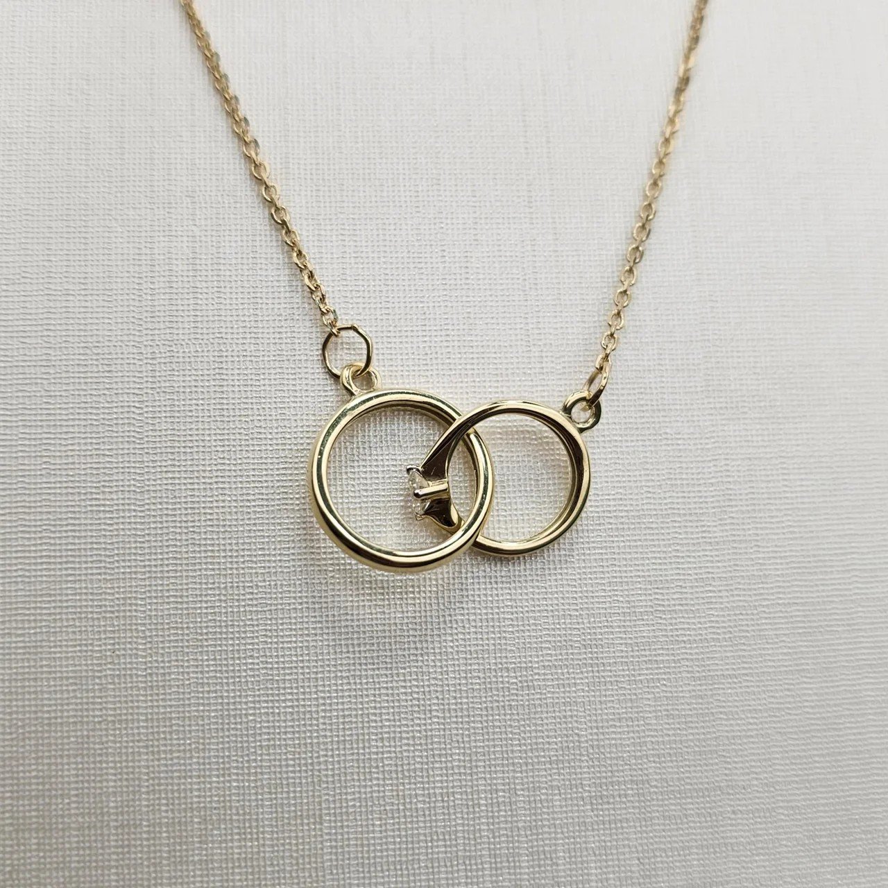 Колье Deimantas 108709548 50см 2,83гр 0,06ct. купить,NaN