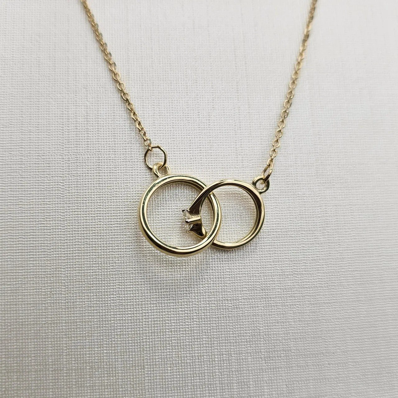 Колье Deimantas 108709548 50см 2,83гр 0,06ct. купить,NaN