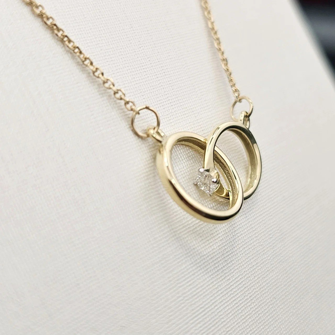 Колье Deimantas 108709548 50см 2,83гр 0,06ct. купить,NaN