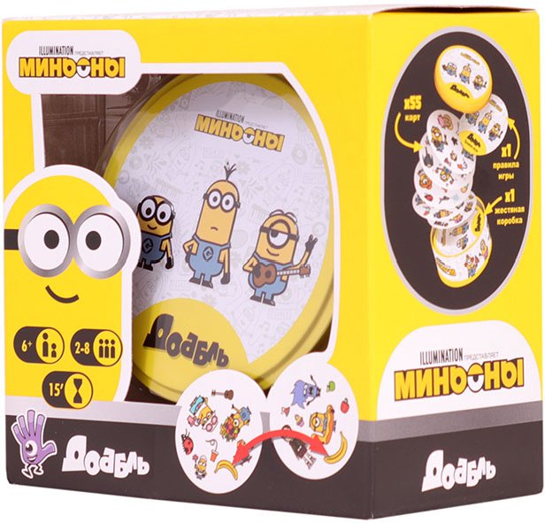 Настольная игра Стиль жизни Доббль Миньоны БП-00003490 купить,NaN