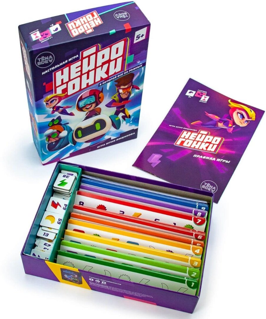 Настольная игра ND Play Нейрогонки  купить,NaN