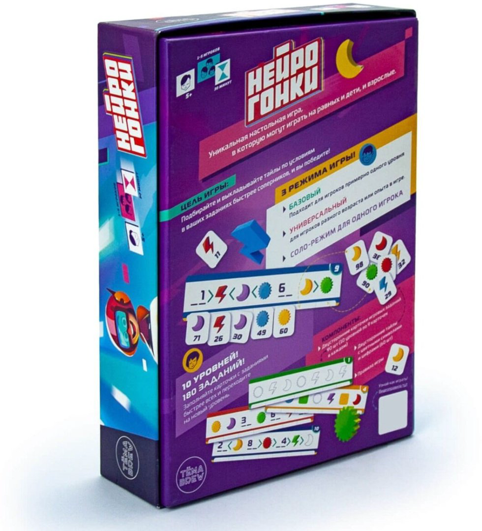 Настольная игра ND Play Нейрогонки  купить,NaN