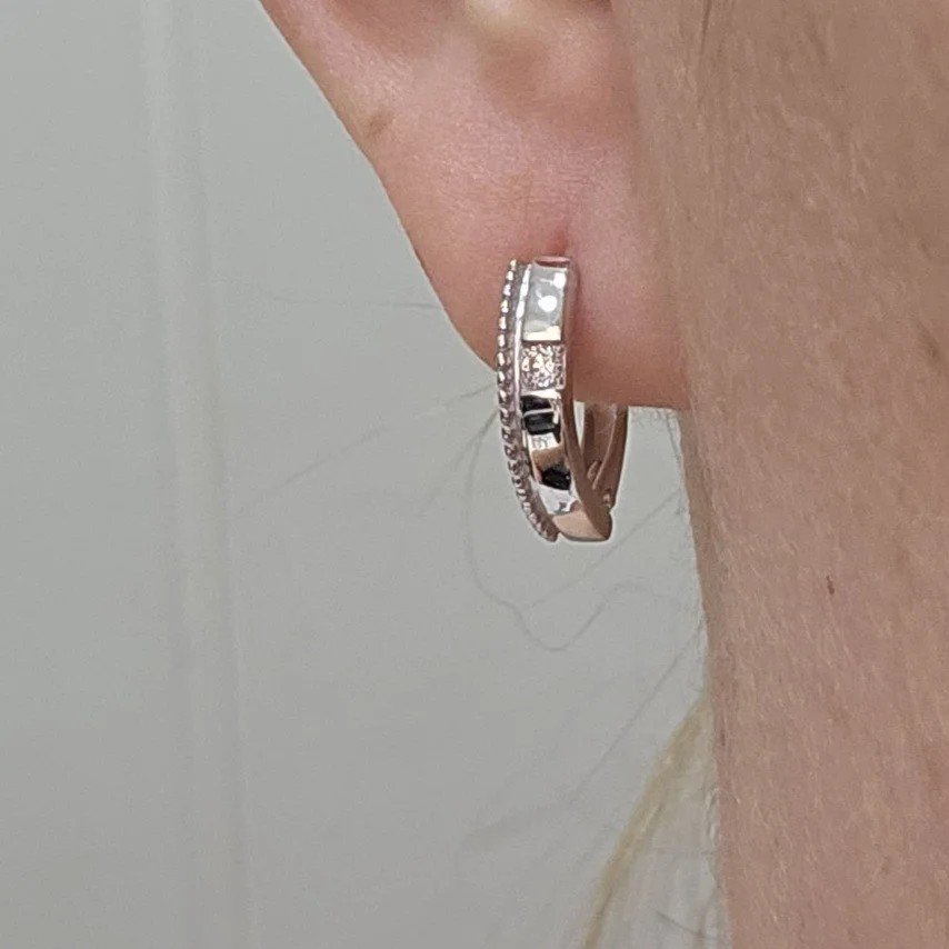 Серьги Deimantas 108709595 2,47гр 0,077ct. купить,NaN