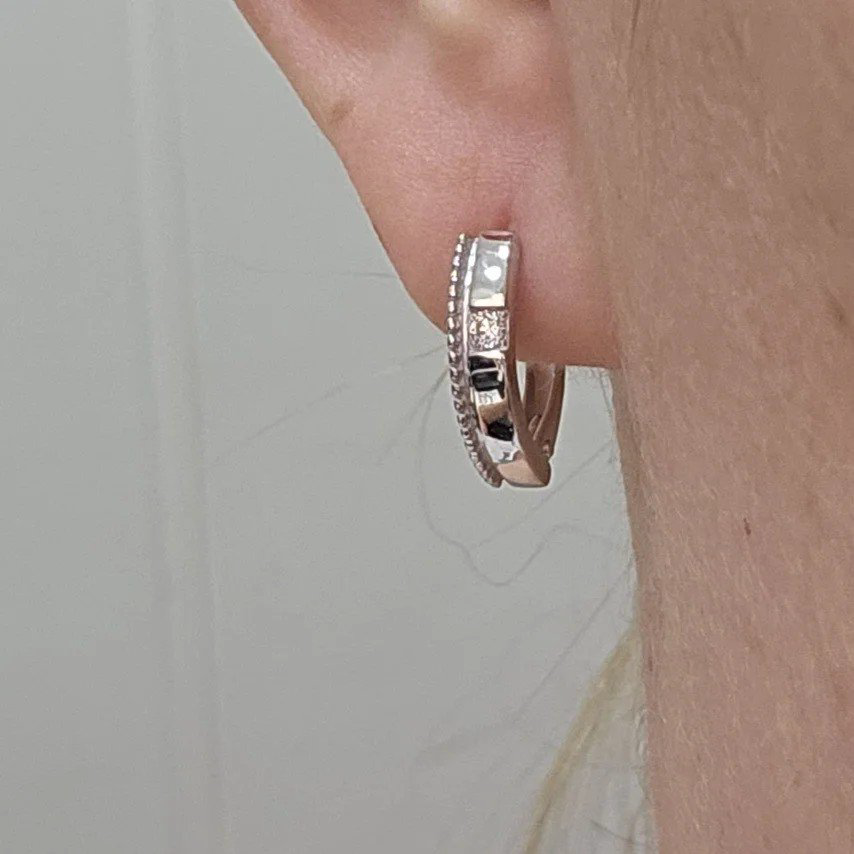 Серьги Deimantas 108709595 2,47гр 0,077ct. купить,NaN