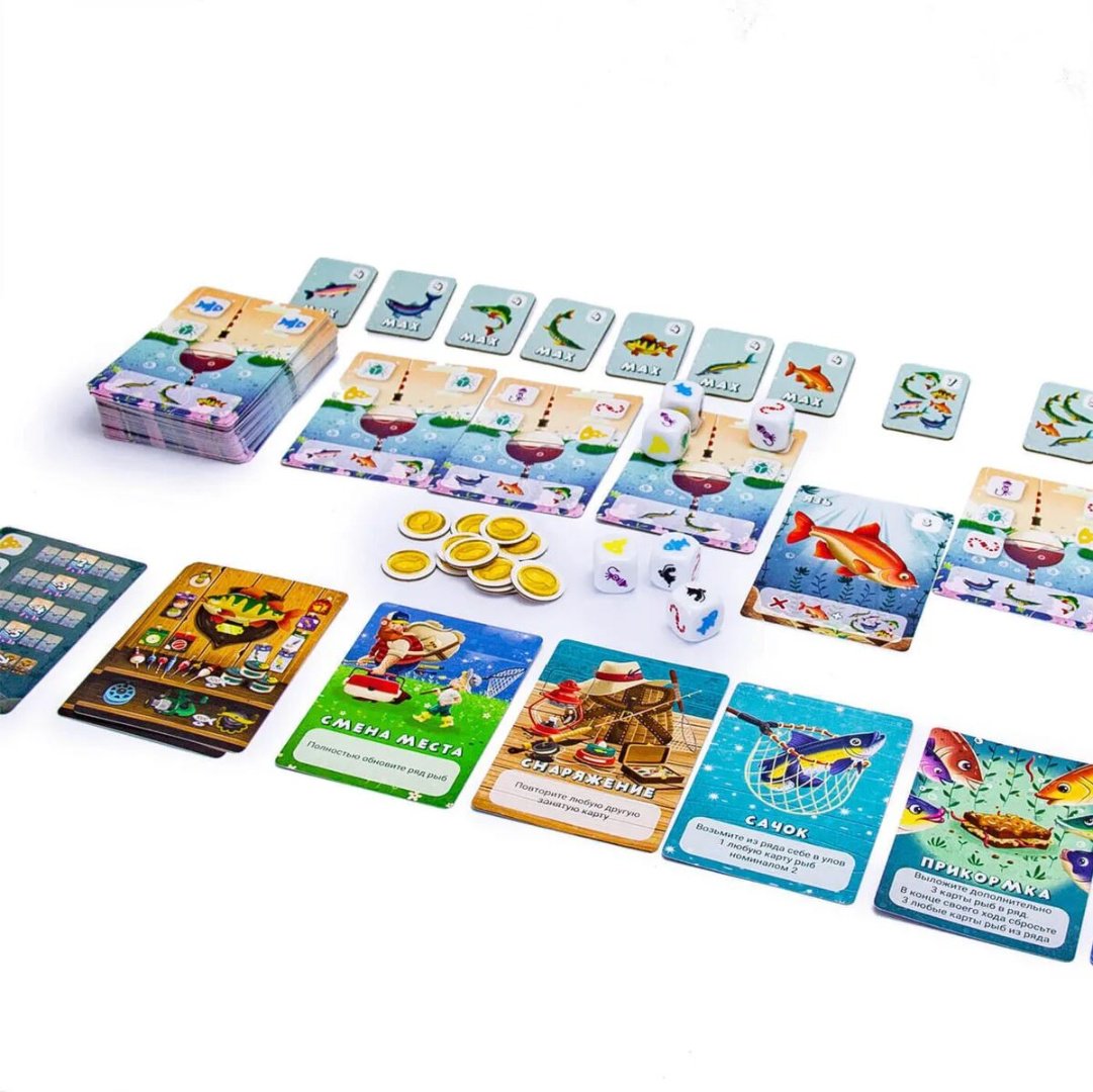 Настольная игра ND Play Кубическая рыбалка 294023  купить,NaN