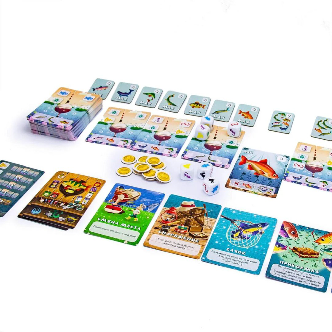 Настольная игра ND Play Кубическая рыбалка 294023  купить,NaN