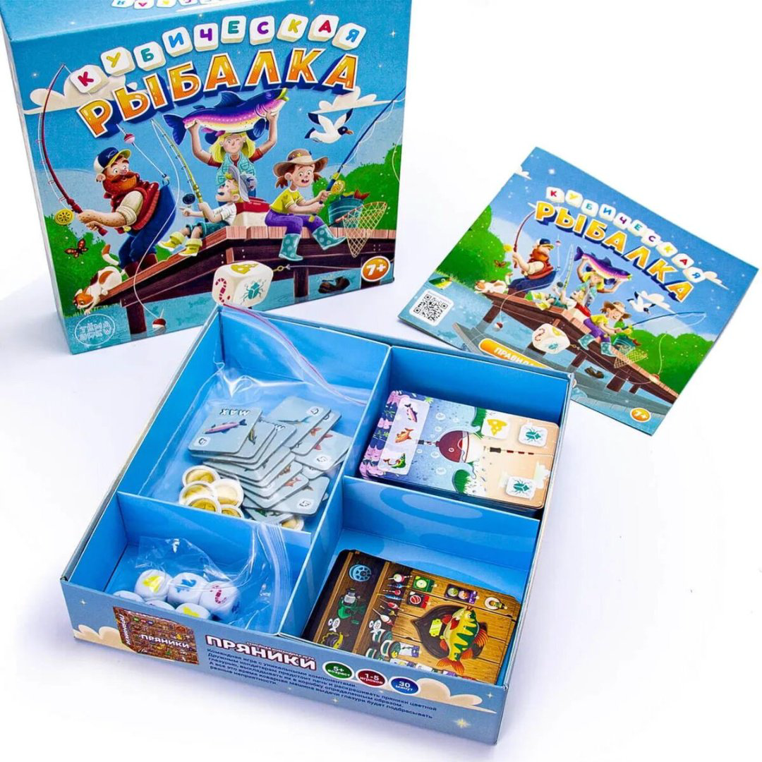 Настольная игра ND Play Кубическая рыбалка 294023  купить,NaN