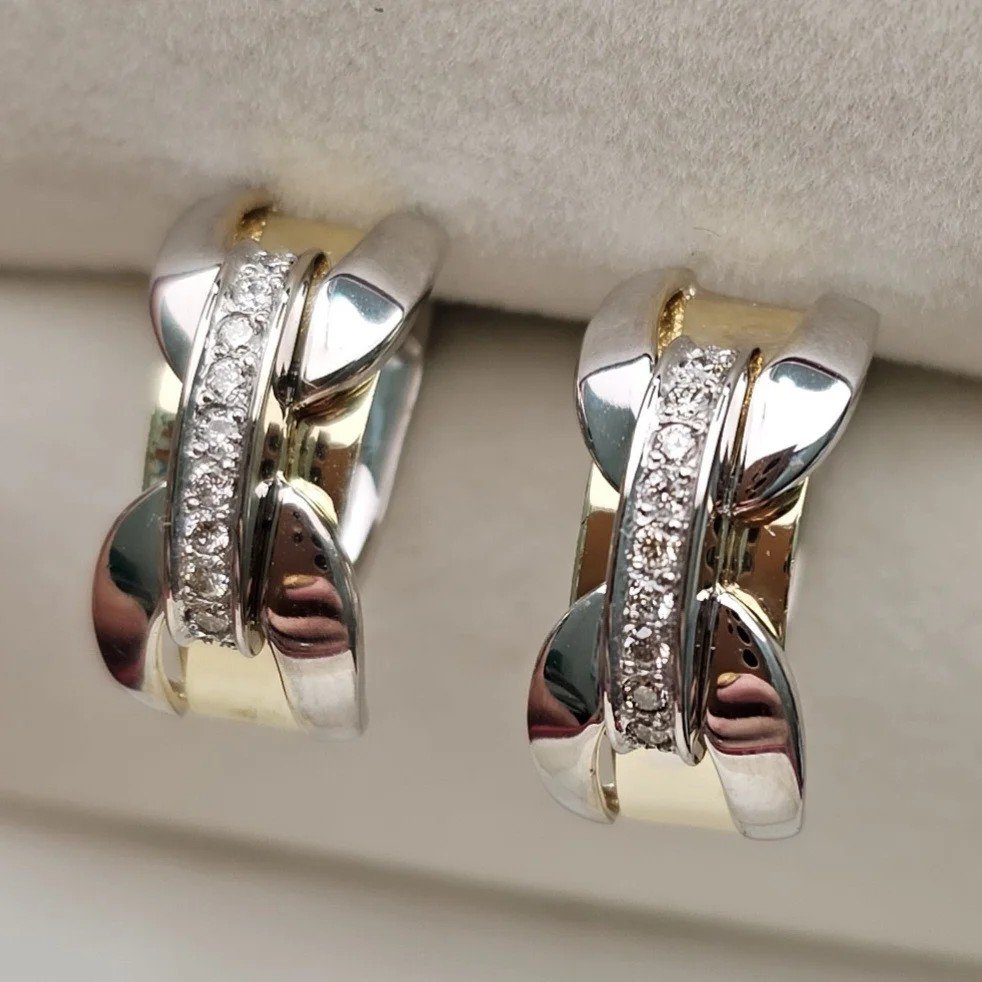 Серьги Deimantas 108717894 4,61гр 0,184ct. купить,NaN