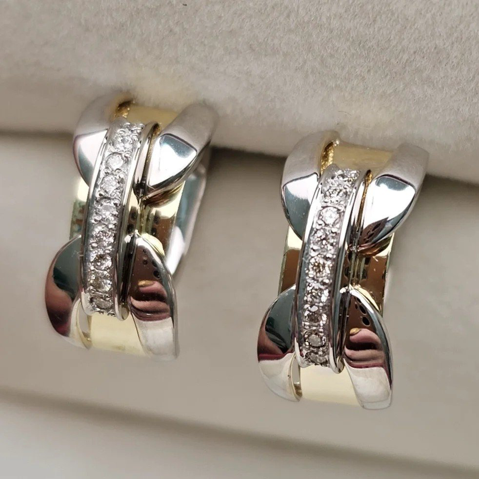 Серьги Deimantas 108717894 4,61гр 0,184ct. купить,NaN