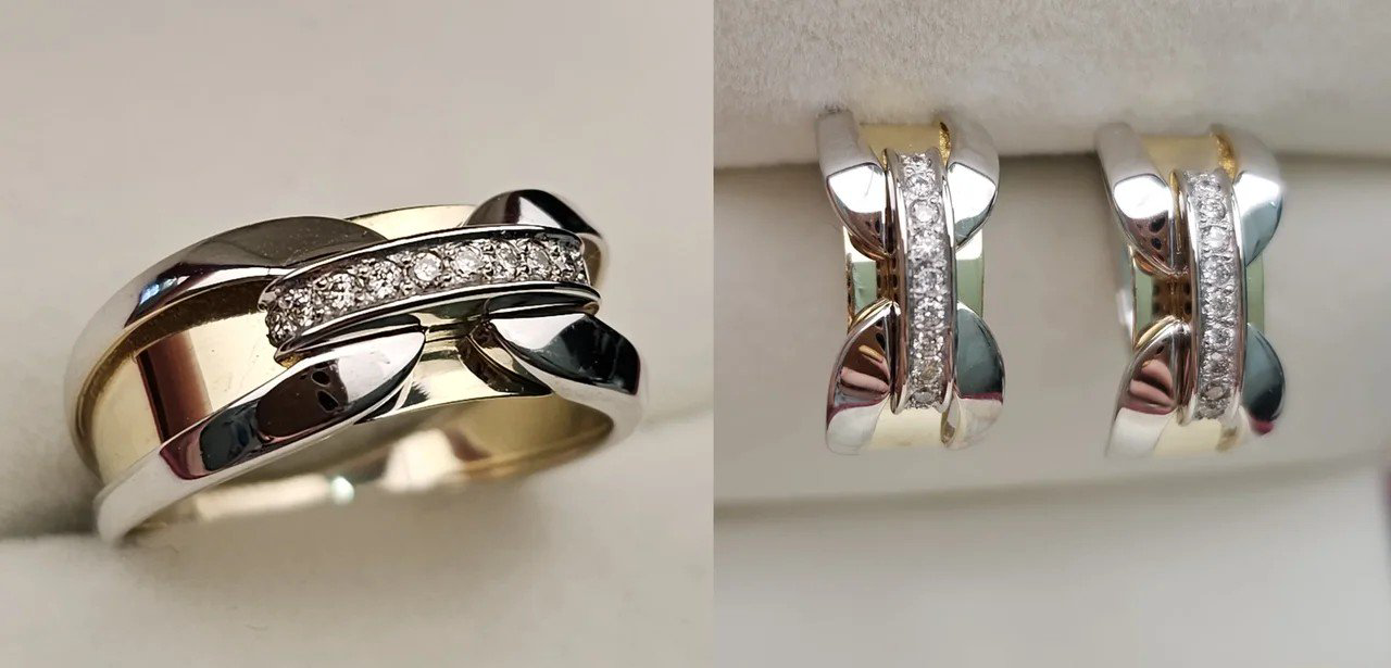 Комплект Deimantas 108748746 18р 0,092ct 0,184ct. купить,NaN