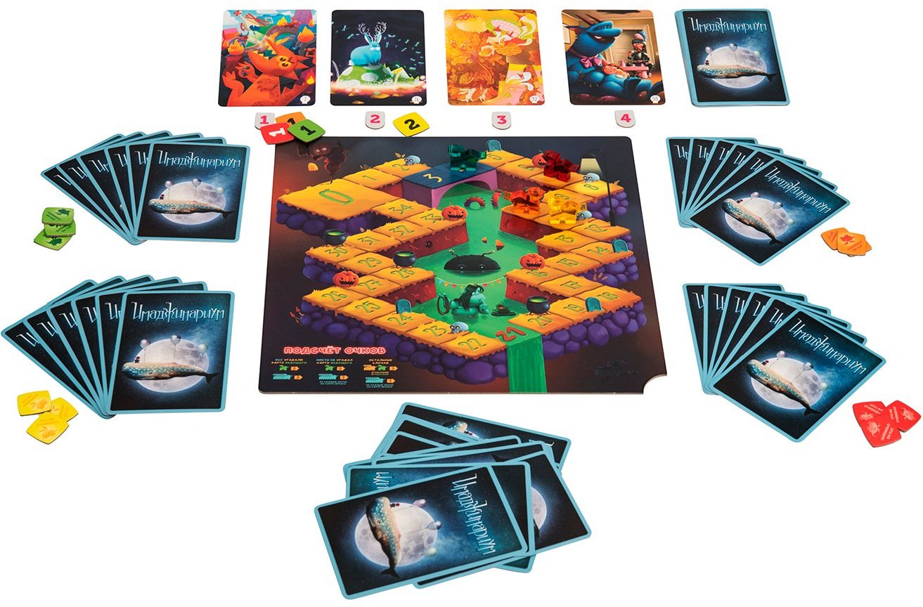 Настольная игра Cosmodrome games Имаджинариум Страшилки 52247  купить,NaN