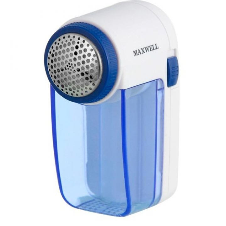 Машинка для удаления катышек Maxwell MW-3101 сине-белая