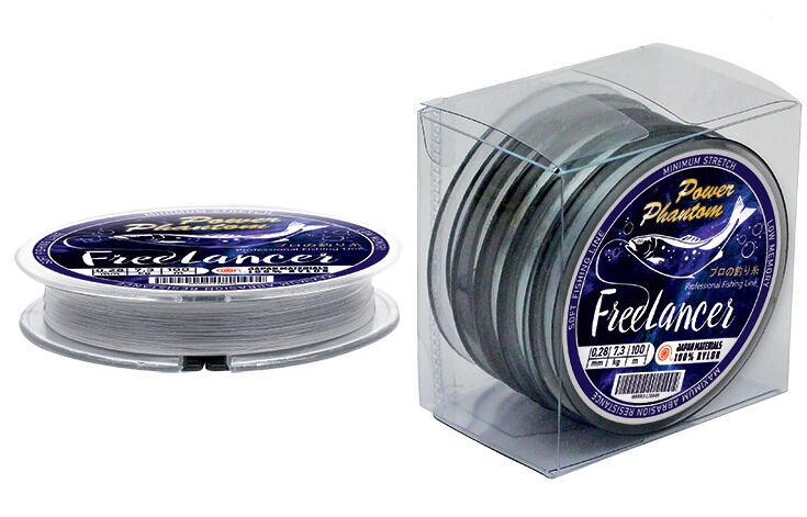 Леска Power Phantom Freelancer Clear 100 м 0,25 мм 6,2 кг прозрачная