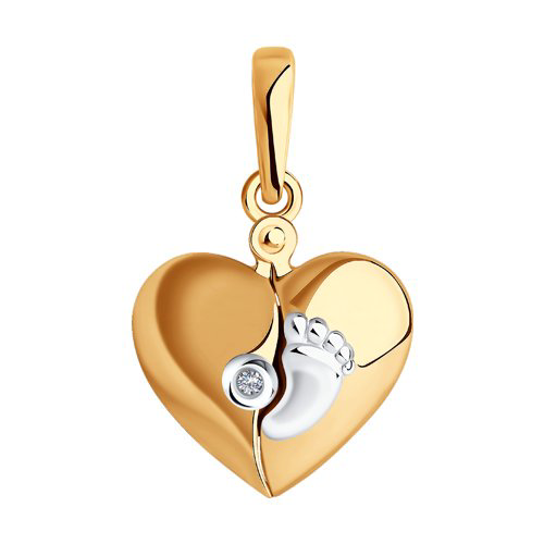 Кулон Diamant 51-230-01114-1 1,27гр. купить,NaN