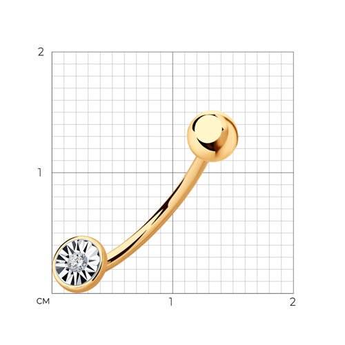 Пирсинг Sokolov 1060011 0,86гр. купить,NaN
