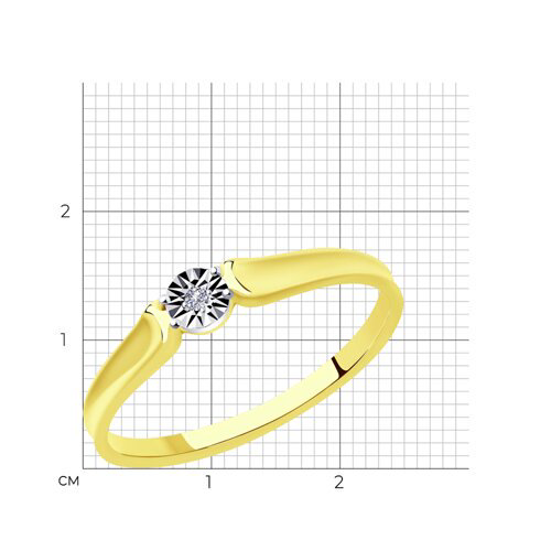 Кольцо Sokolov 1012001-2 17,5р 1,43гр. купить,NaN