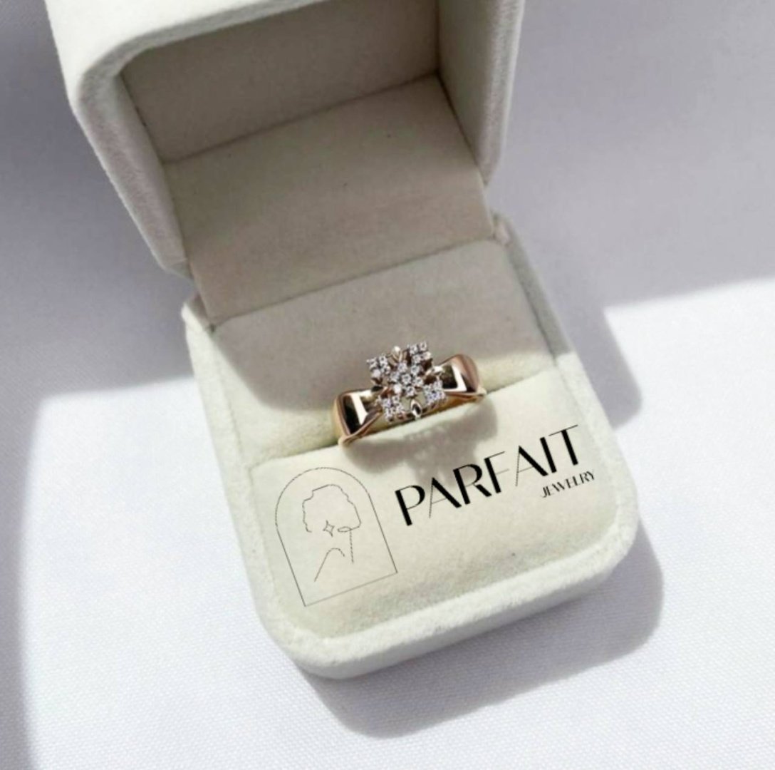 Кольцо PARFAIT JEWELRY GFC_PJ_КВК_05 размер 18 вес 2.45 г золото, фианит купить,NaN